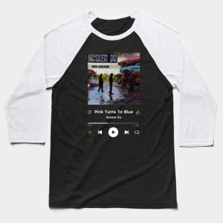 Stereo Music Player - Pink Turns To Blue Baseball T-Shirt